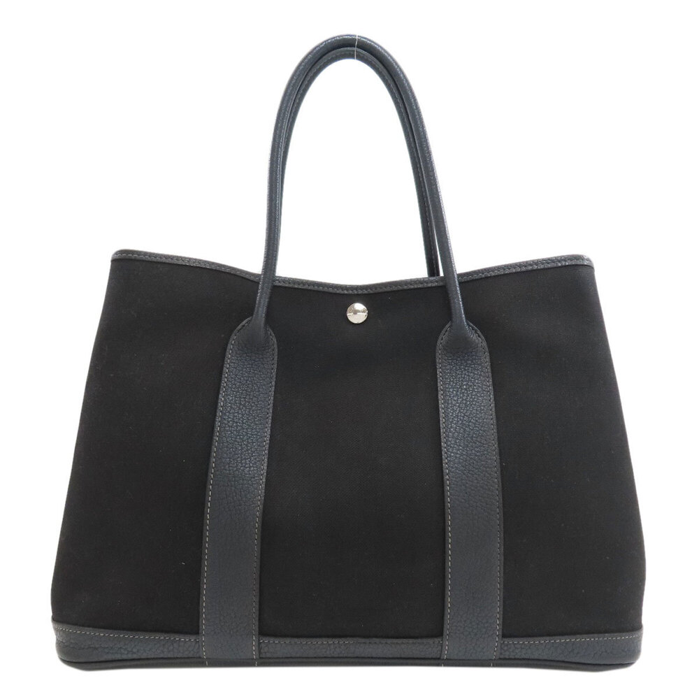 Hermes Garden Party PM Tote Bag, Toile Officier/Buffle, Women's HERMES